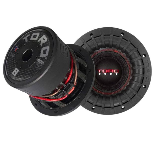 Two FORCE 8 Dual 4 Ohm Subwoofers | 800 Watts RMS Each