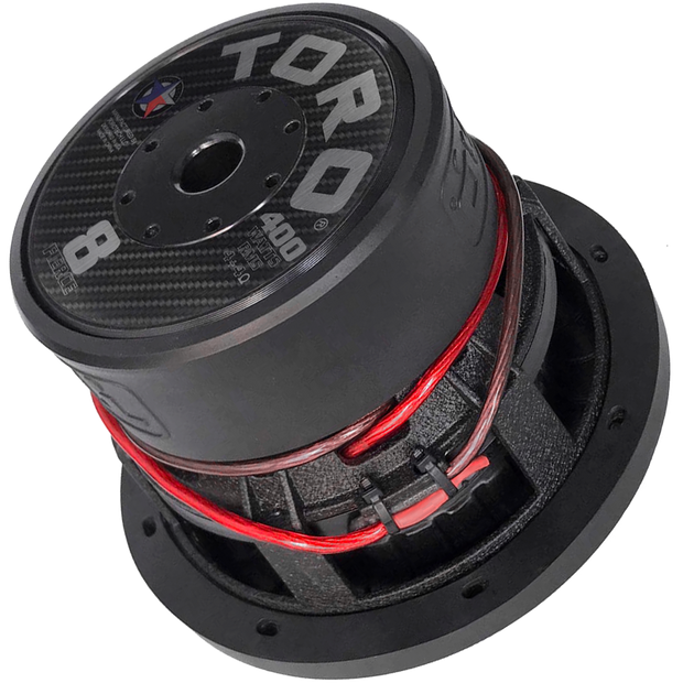 Two FIERCE8 Dual 4 Ohm Subwoofers | 400 Watts RMS Each
