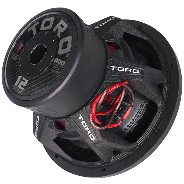 Two FIERCE12 Dual 4 Ohm Subwoofers | 1600 Watts RMS | 800w RMS Each