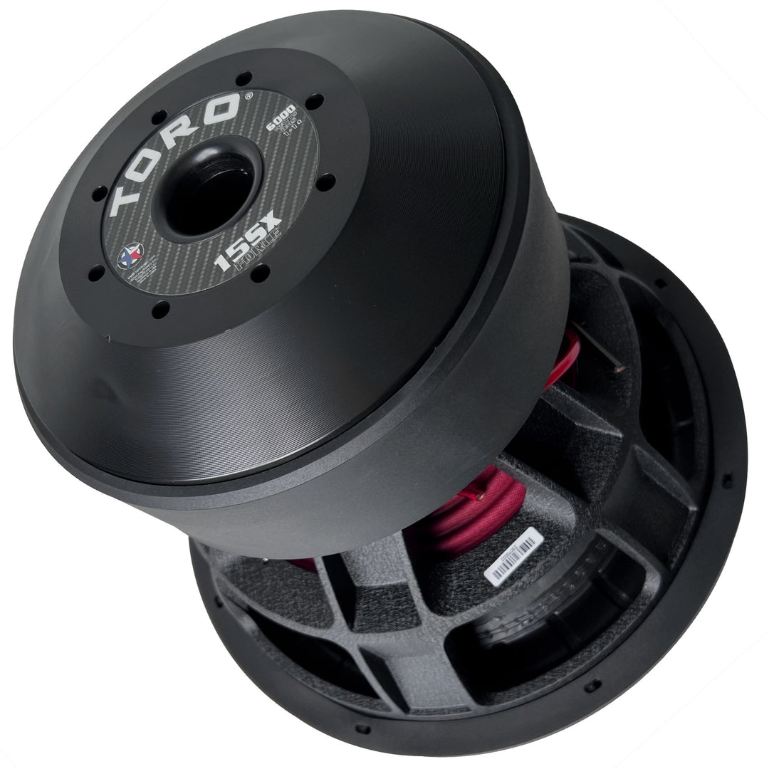 Toro Audio FORCE 15SX Car Subwoofer | 15 Inch Subwoofer | 6,000