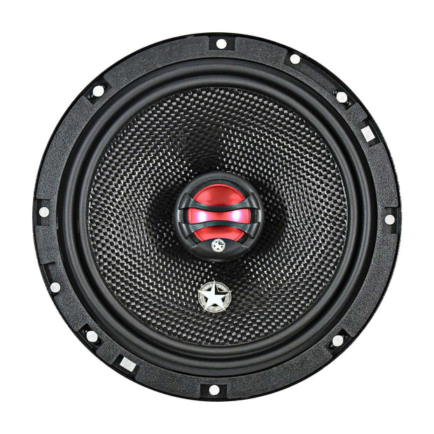 HX6 | 6.5 Inch 2-Way Coaxial Car Speaker Set - 80 Watts RMS / 160 Watt MAX (PAIR)