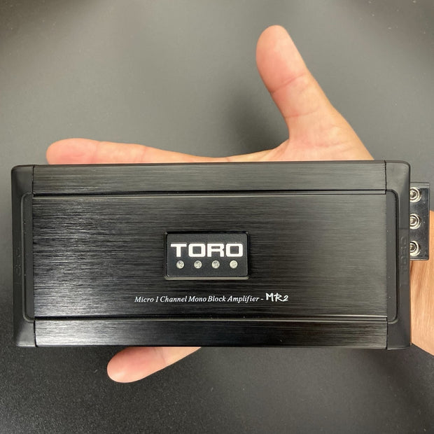 MR2 | 500 Watts x 1 RMS @ 1Ω / 1000 Watts Peak Micro Sized Monoblock Car Amplifier