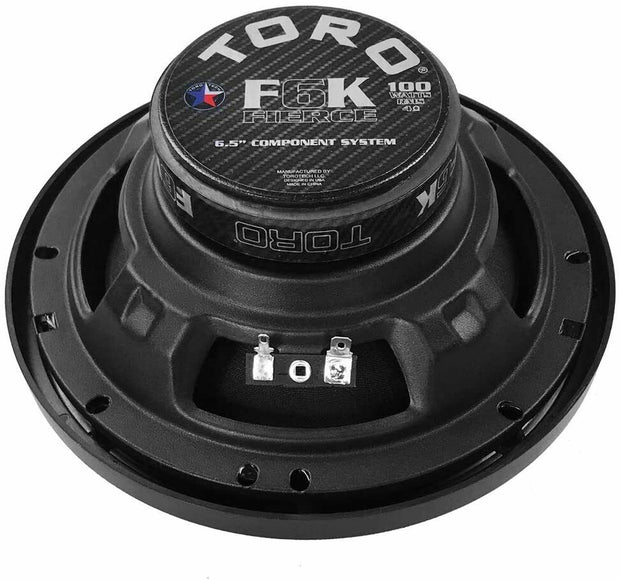 F6K | 6.5 Inch Component Car Speaker Set - 200 Watt MAX / 100 Watts RMS (PAIR)