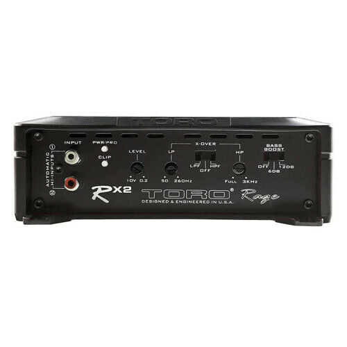 RX2 | 65 Watts x 2 RMS @ 4Ω ~ 2 Channel SQ Car Amplifier