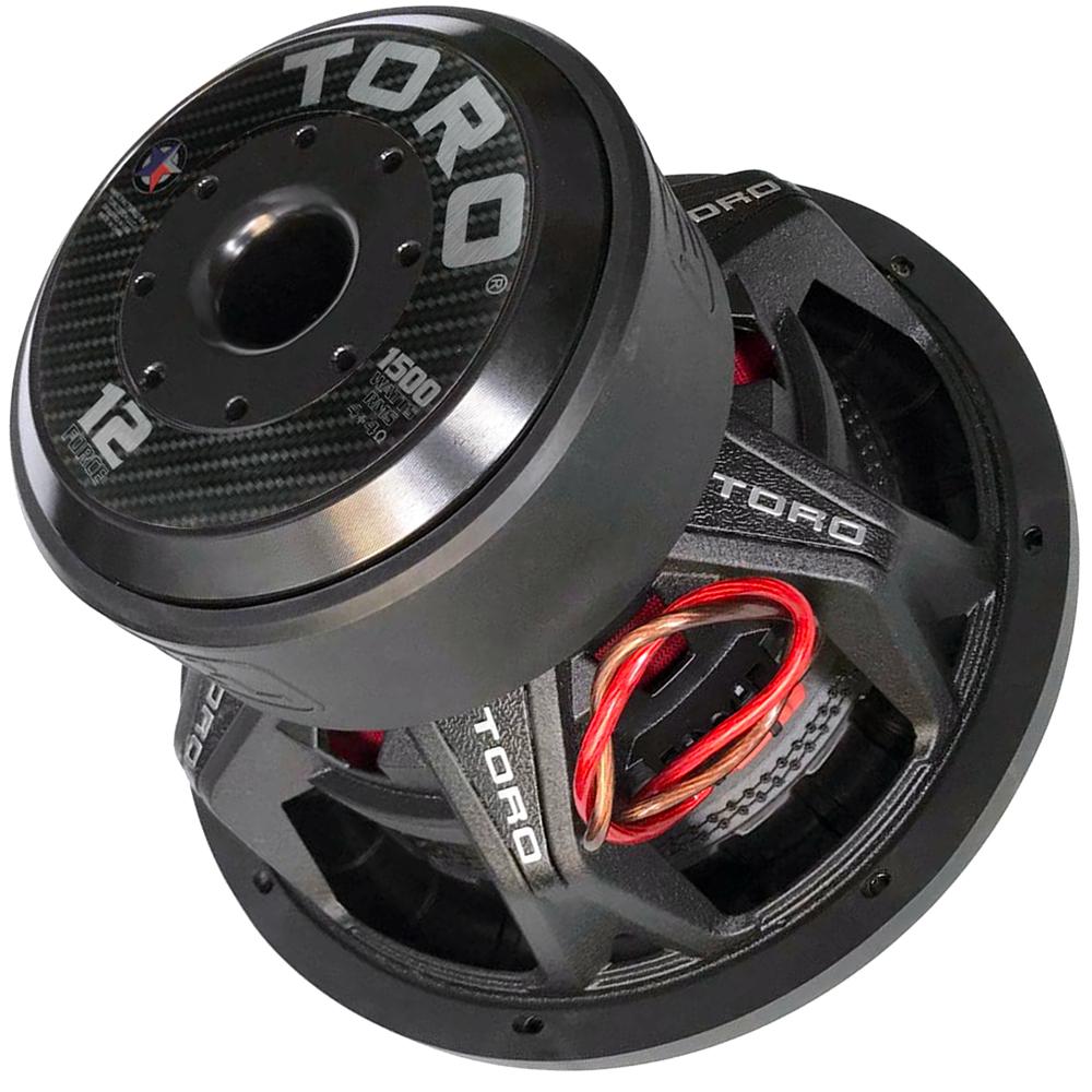 Toro Audio FORCE 12 Car Subwoofer | 12 Inch Subwoofer | 1500 Watts RMS ...