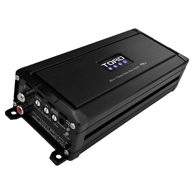 MR3 | 800 Watts x 1 RMS @ 1Ω / 2000 Watts Peak Micro Sized Monoblock Car Amplifier
