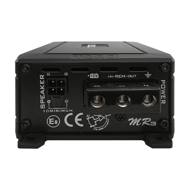 MR3 Micro Sized Monoblock Car Amplifier | Car Amplifier – TORO AUDIO