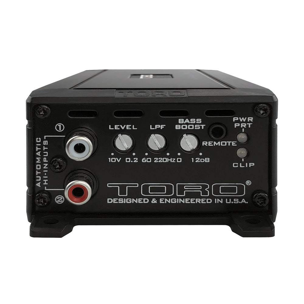 MR3 Micro Sized Monoblock Car Amplifier | Car Amplifier – TORO AUDIO