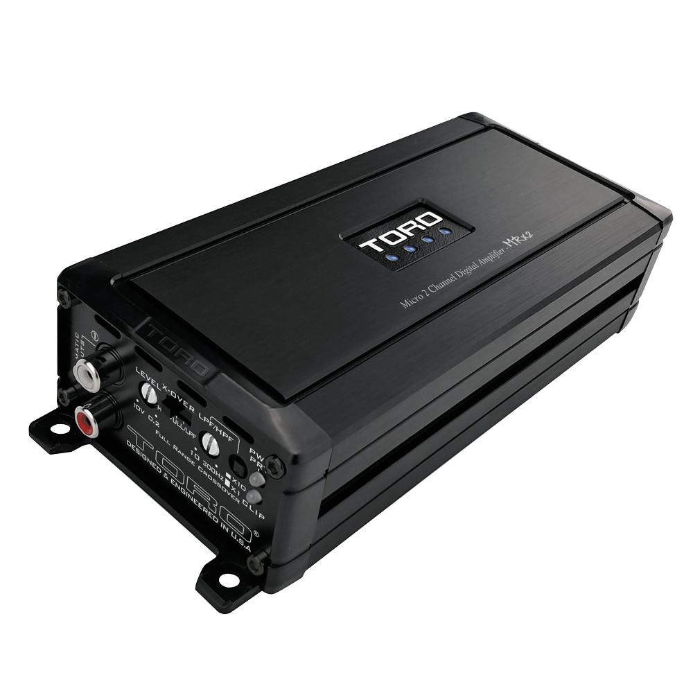 MRx2 Multi-Channel Car Amplifier | 110 Watts x 2 RMS @ 4Ω / 150