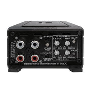 MRx4 | 80 Watts x 4 RMS @ 4Ω / 130 Watts x 4 RMS @ 2 Ohm Micro Sized Multi-Channel Car Amplifier